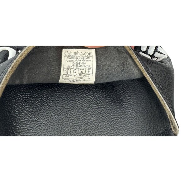 Columbia PFG Mens Slide Sandals Size 16 Black Slip-On Comfortable Durable - Picture 4 of 4